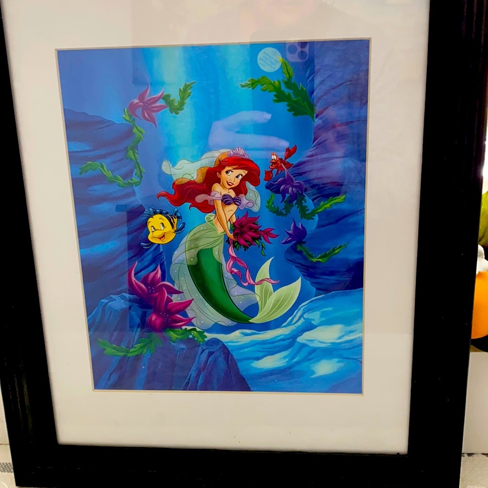 Disney Little Mermaid and Elmo